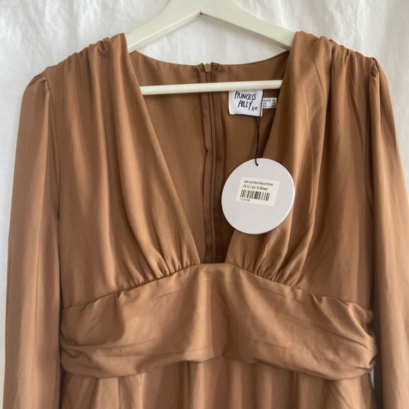 Princess Polly JUDE LONG SLEEVE BODYSUIT
BROWN US size 12 NEW - Picture 16 of 16